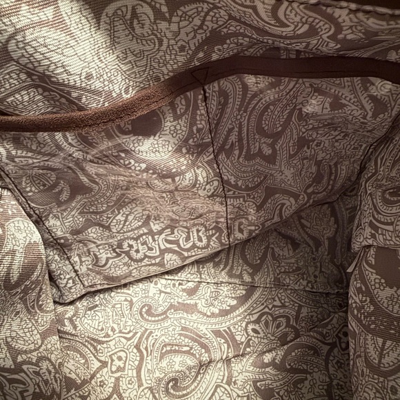 NWOT Bella Russo Faux Suede Slouch Bag 16x12x3.5 - Picture 8 of 9